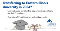 EIU Scholarship Opportunity